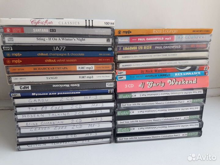 CD, Mp3, музыка