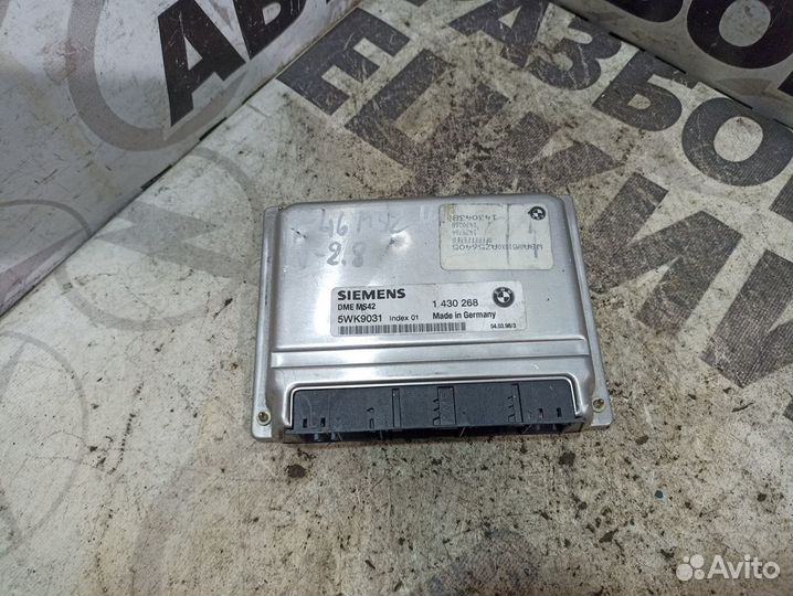 Эбу двигателя BMW E46