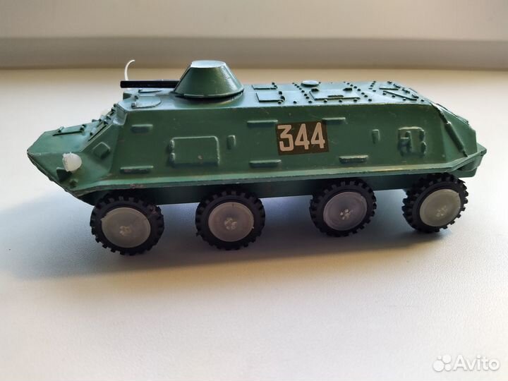 Игрушка советская — модель бтр-60пб 344