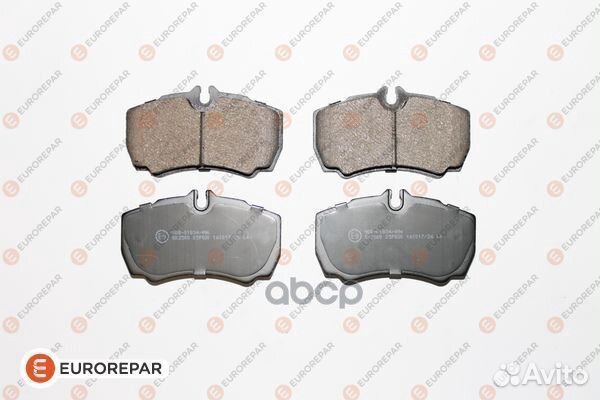 Колодки тормозные дисковые 1617284180 eurorepar