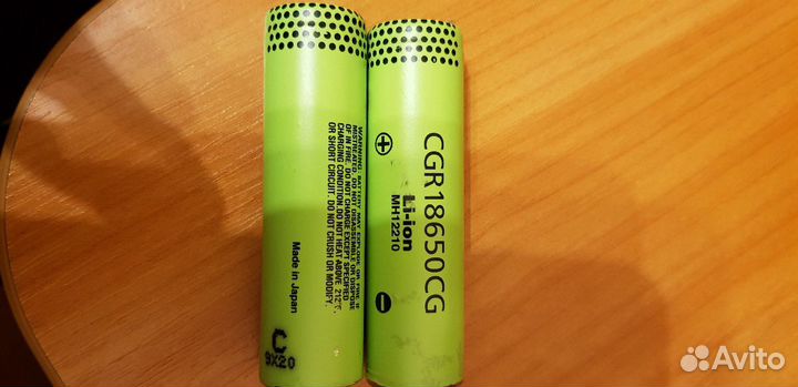 Аккумуляторы li-ion 18650
