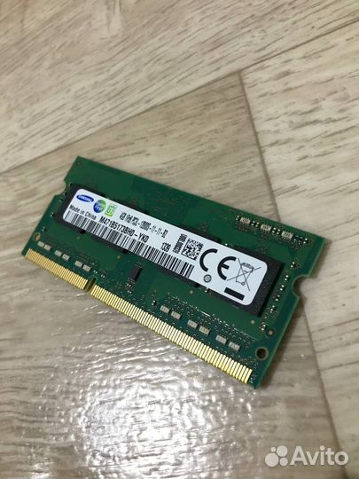Ram DDR3 4gb 1333 для ноутбука