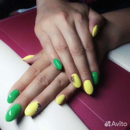 Комбинированный маникюр