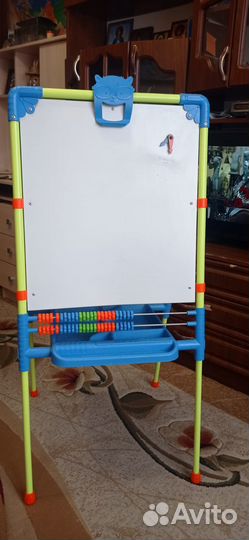 Мольберт для рисования с магнитами (буквы,цифры)