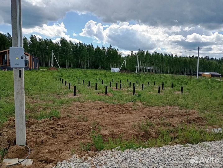 Винтовые сваи под ключ