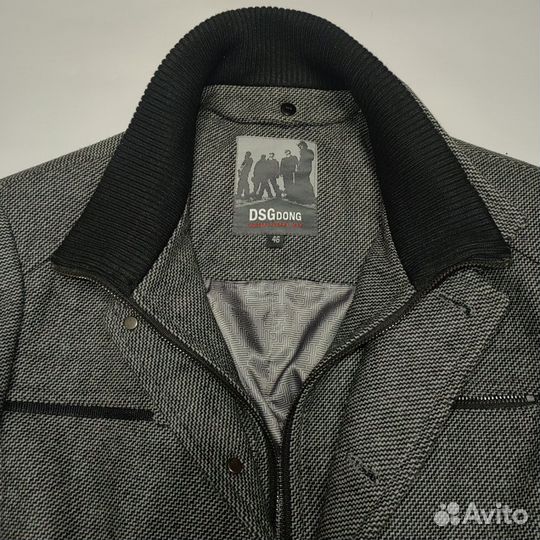 Полупальто мужское демисезонное