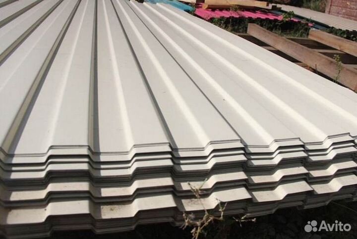 Профнастил С8 белый