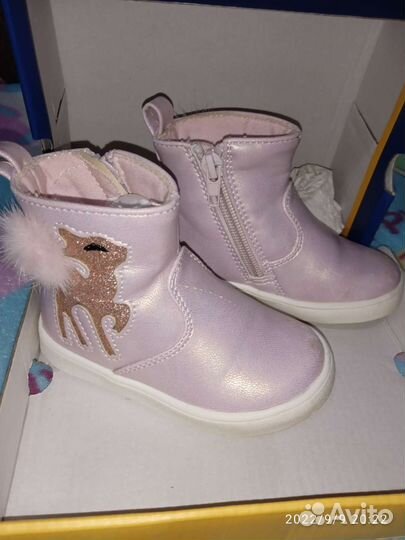 Ботинки для девочки 20 размер