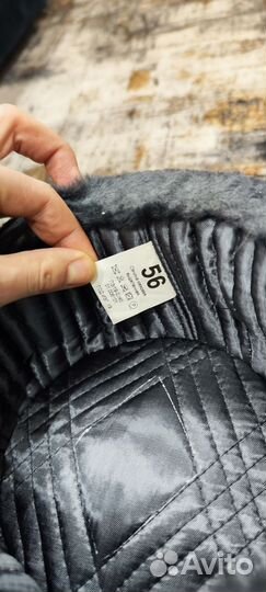 Шапка ушанка белка