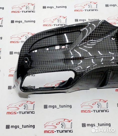 Диффузор карбон Mercedes GLE coupe 292 гле купе