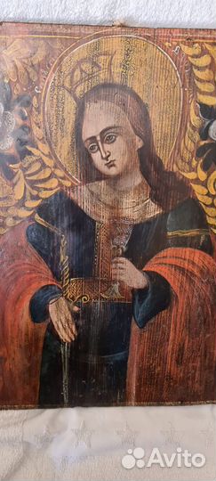 Старинные иконы. Св. Варвара. 53х43см
