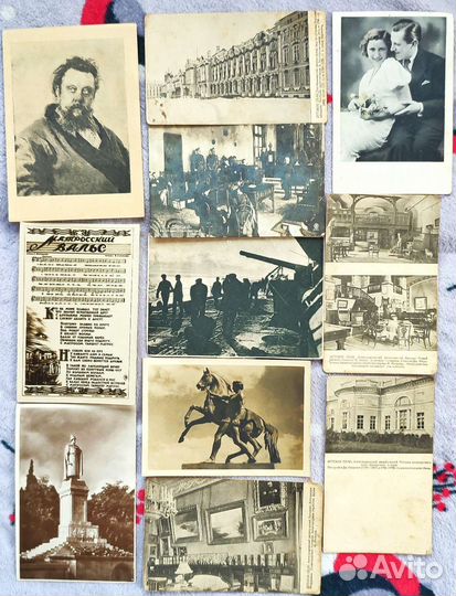 Открытки СССР много
