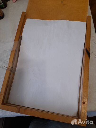 Коробка-ящичек деревянный СССР 24,5х33х3