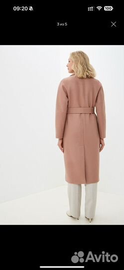 Пальто женское 42 44 бежевое