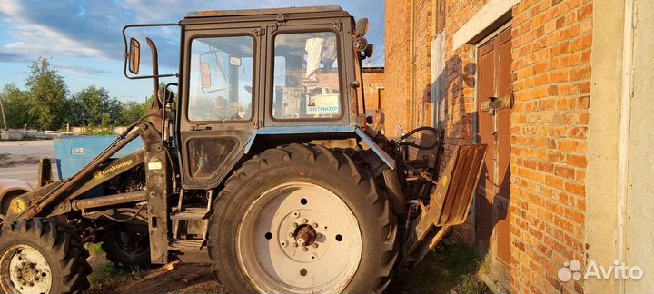 Экскаватор-погрузчик МТЗ (Беларус) ЭП-491, 2000