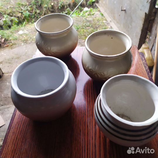 Керамика: горшки, кружки