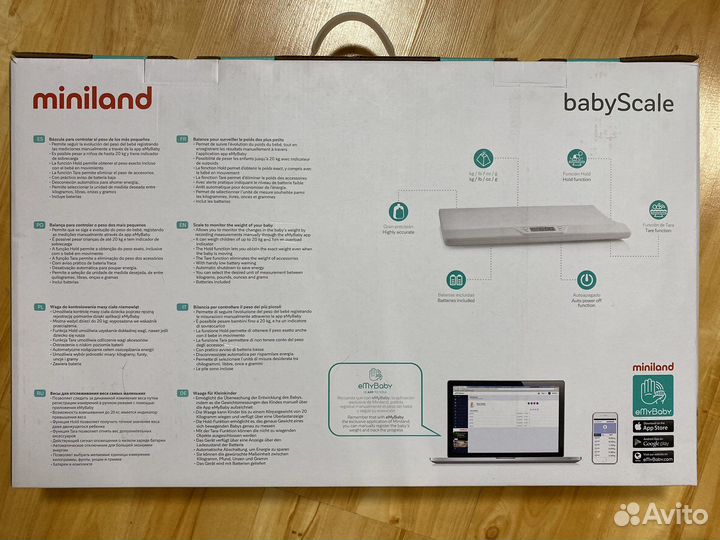 Детские весы в идеальном состоянии