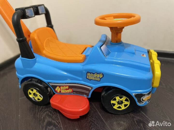 Машинка каталка Полесье