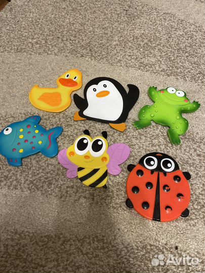 Липучки для ванны