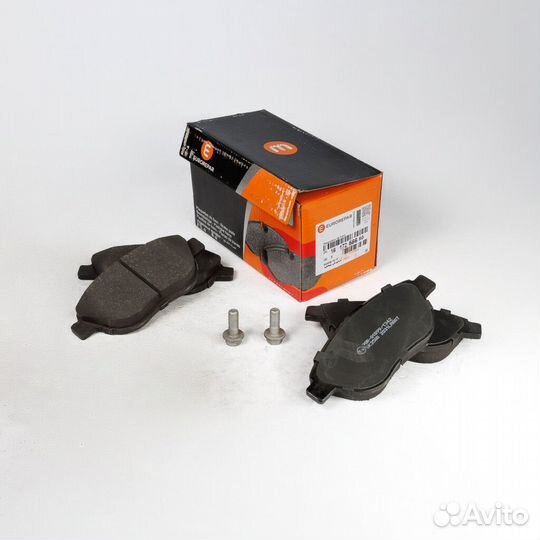 Колодки тормозные передние eurorepar 1617256680