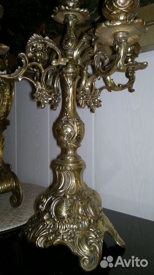 Старинные (антикварные) каминные часы