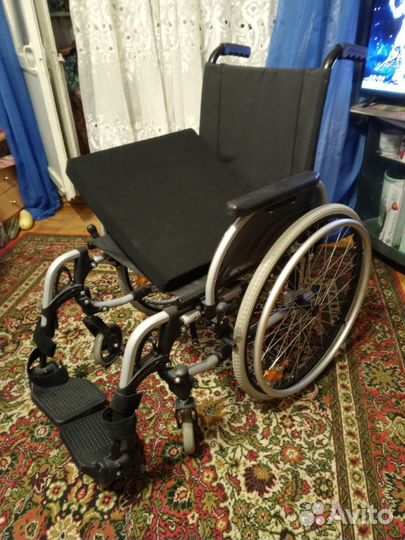 Инвалидная коляска складная бу