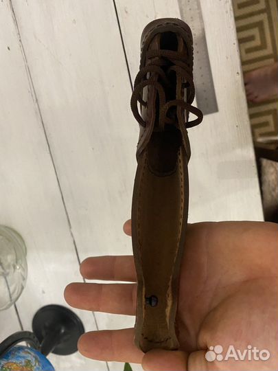 Затыльник кожаный на рамочный приклад