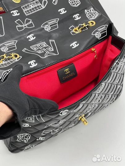 Сумка chanel натуральная кожа