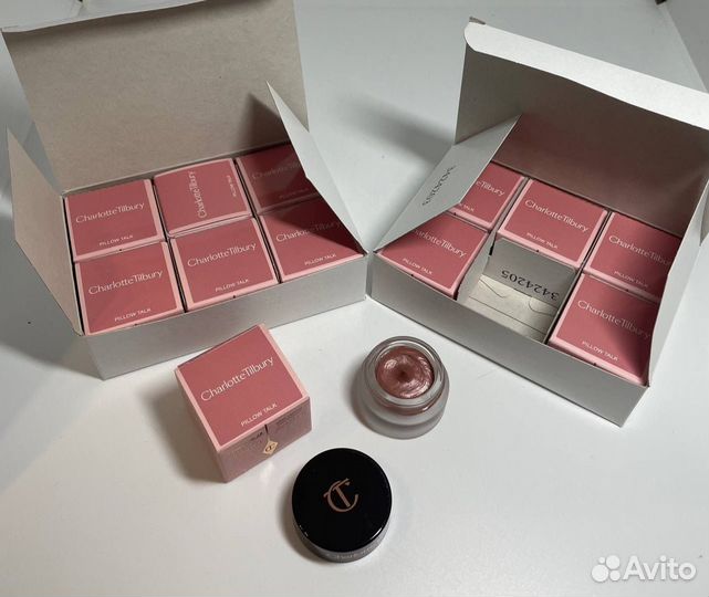 Charlotte tilbury кремовые тени