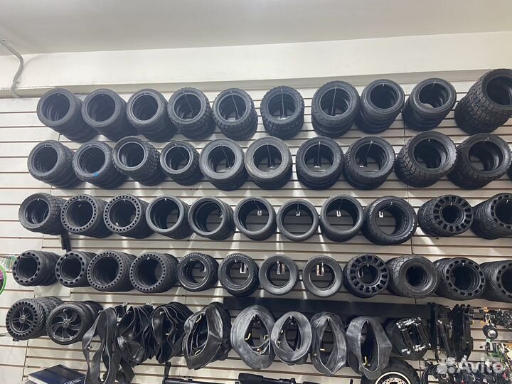 Резина на самокаты и электросамокаты любого типа