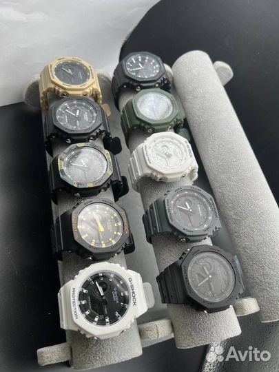 Серые наручные часы gshock мужские Casio