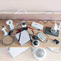 Монтаж системы видеонаблюдения интернет оптика, Раменское