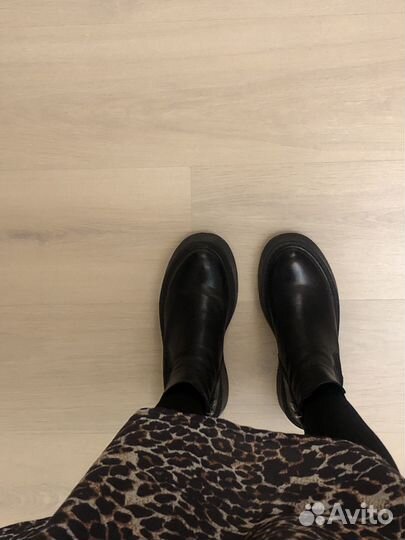 Ботинки челси кожаные Baynezz