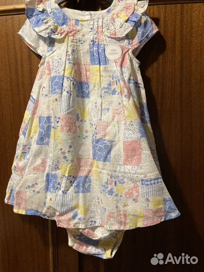 Платье на девочку 80 86 новое