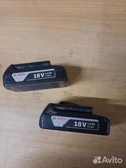 Аккумулятор шуруповёрта Bosch gba 18v 1.5ah