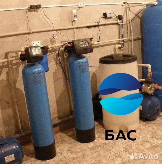 Фильтр для воды безреагентный, обезжелезивание