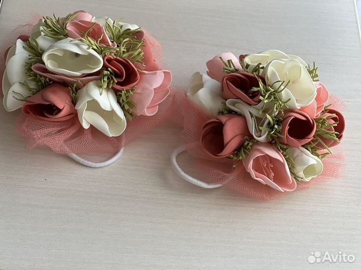 Резинки для волос ручной работы