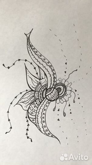 Авторский рисунок, абстрактный рисунок