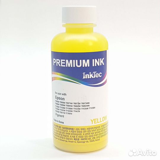 20022 Чернила Epson InkTec (E0013-100MY) Yellow Pi