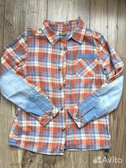 Рубашка benetton 128