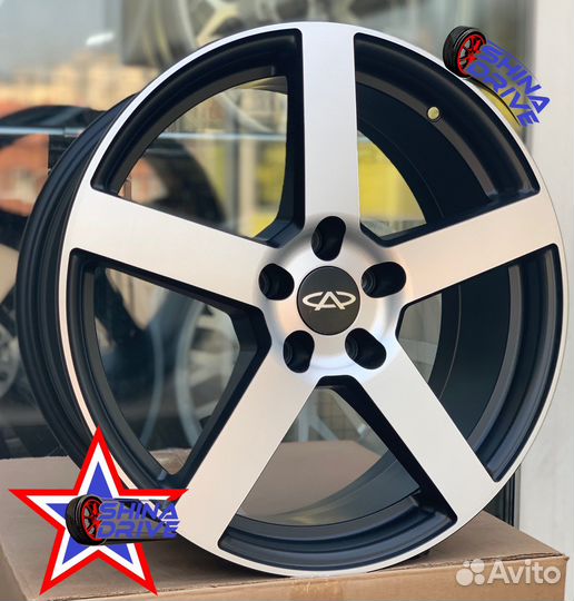 Диски Chery Tiggo R18 5x108 Black Matt Groove