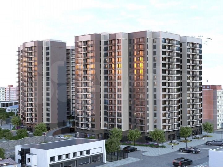 3-к. квартира, 99,9 м², 13/16 эт.