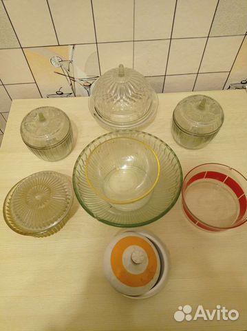 Хрустальная и стеклянная посуда времён СССР