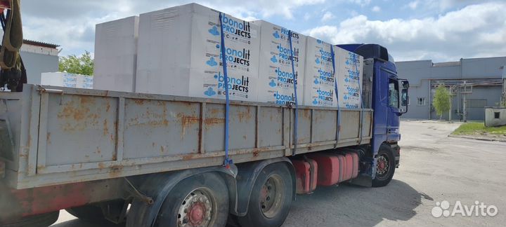 Газобетонные блоки Пеноблоки с завода Бонолит