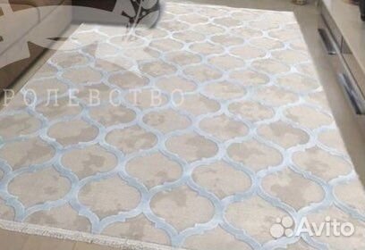 Ковер из шерсти и бамбука