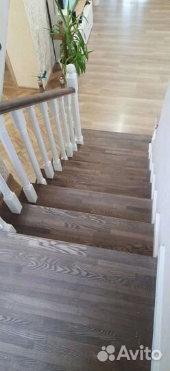 Облицовка бетонных лестниц