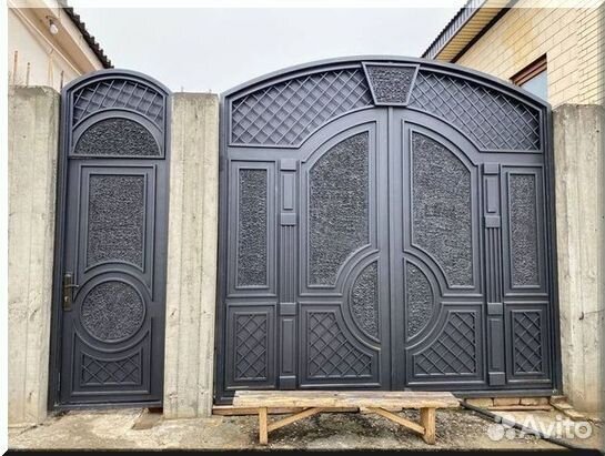 Кованые ворота без посредников