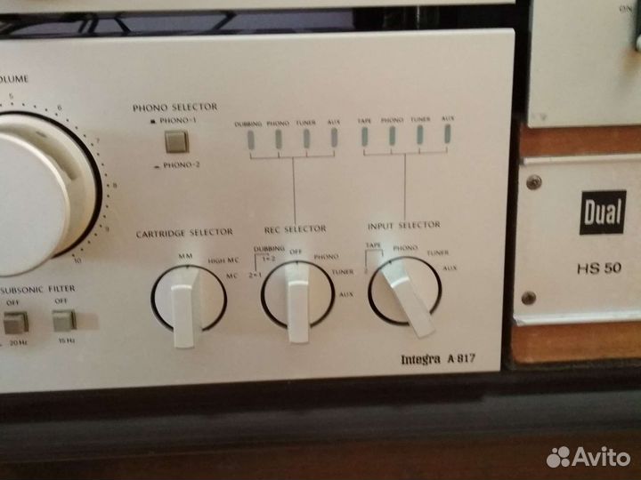 Усилитель Onkyo Integra A-817+ тюнер Onkyo Integra