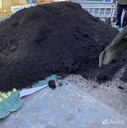 Чернозём. Садовая земля. Плодородная земля