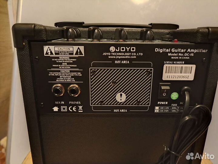 Гитарный комбоусилитель Joyo DC-15
